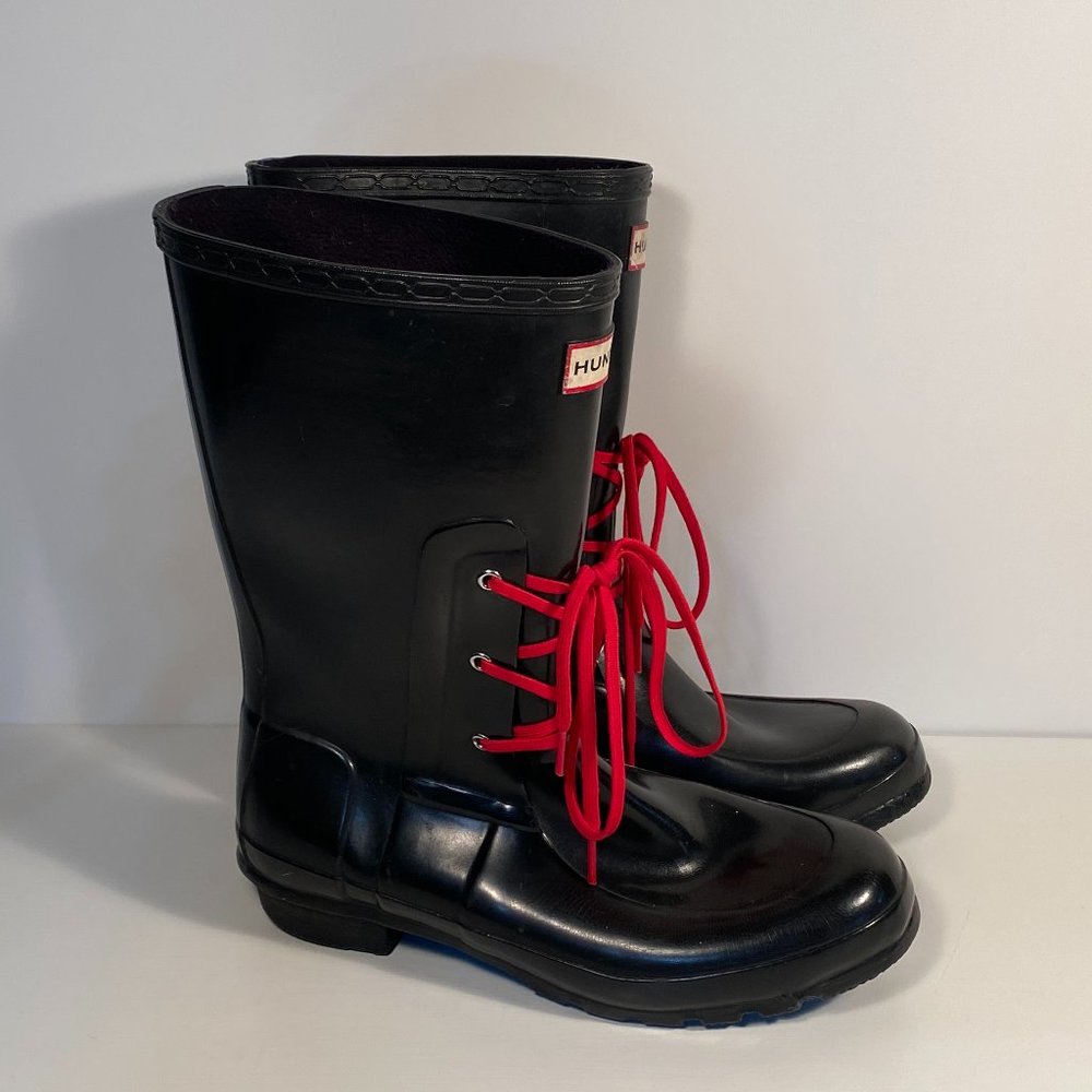 Hunter Ackley Rain Boots Women Size 10